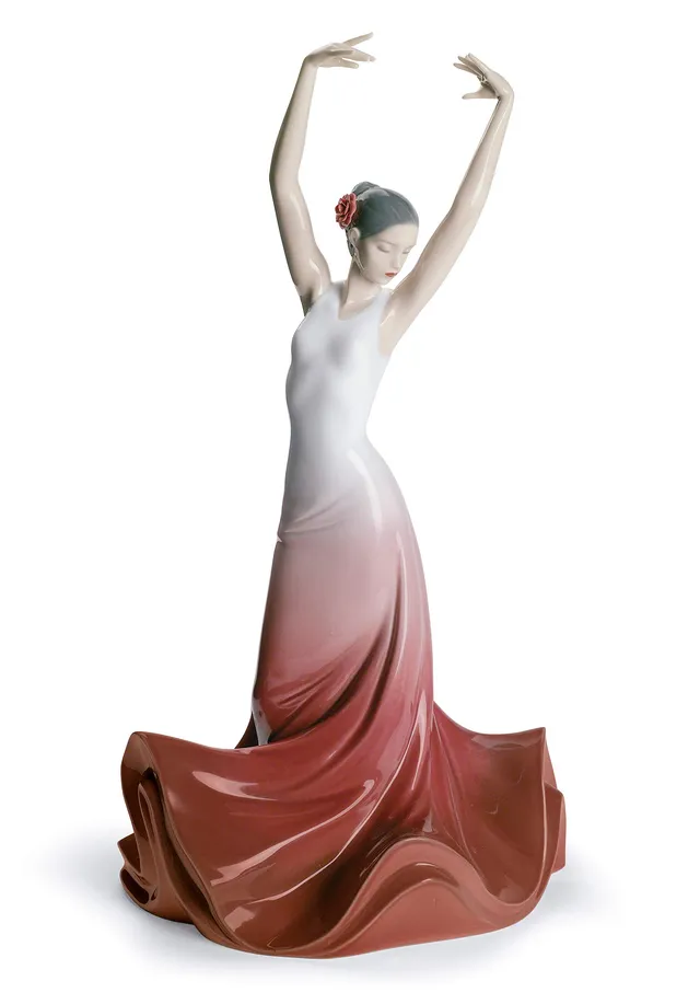 Lladró Sculture Cuore della Spagna figurina porcellana flamenco