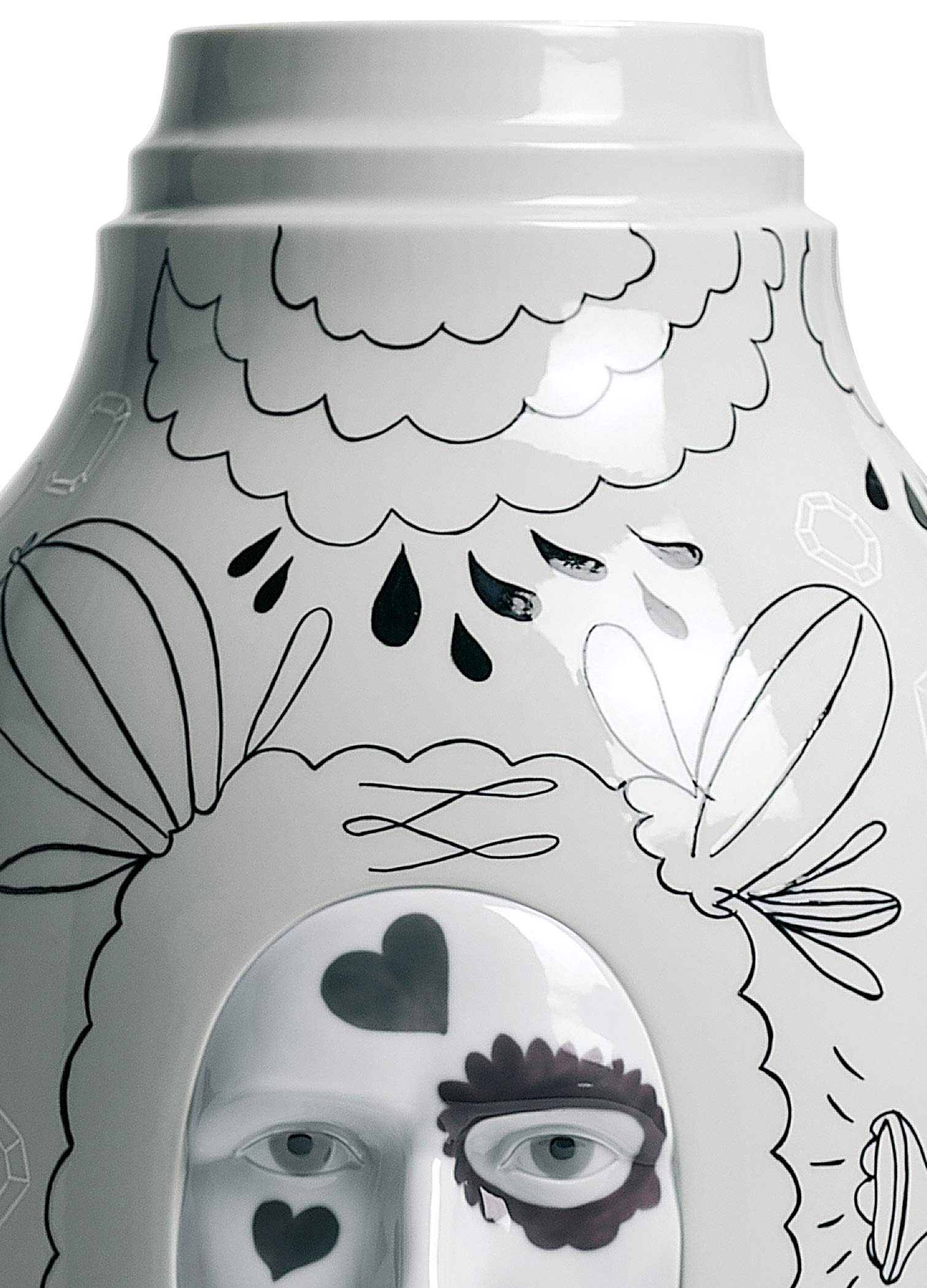 Lladró Conversation Vase II vaso porcellana artigianale