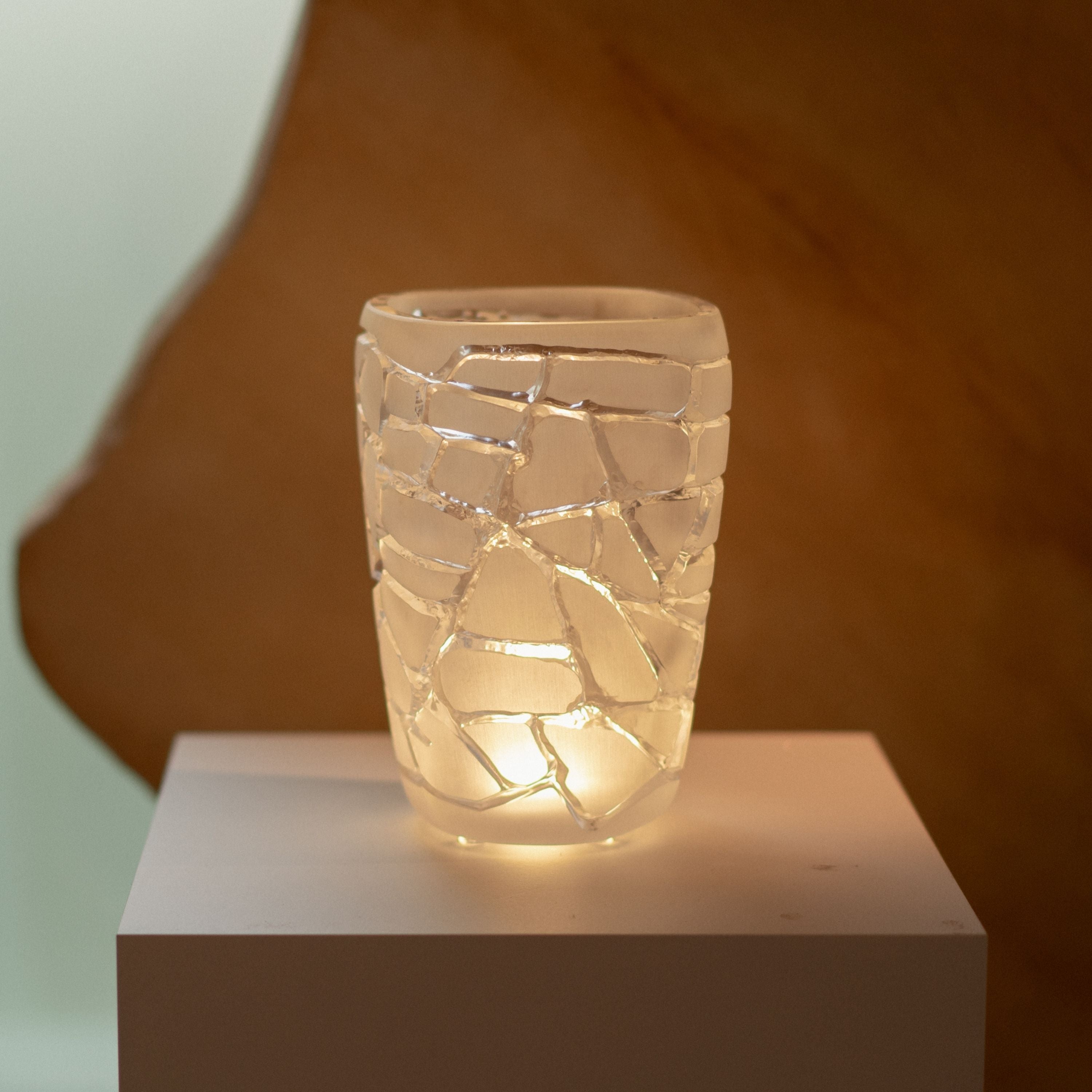 René Lalique Magnitude vaso cristallo M incolore