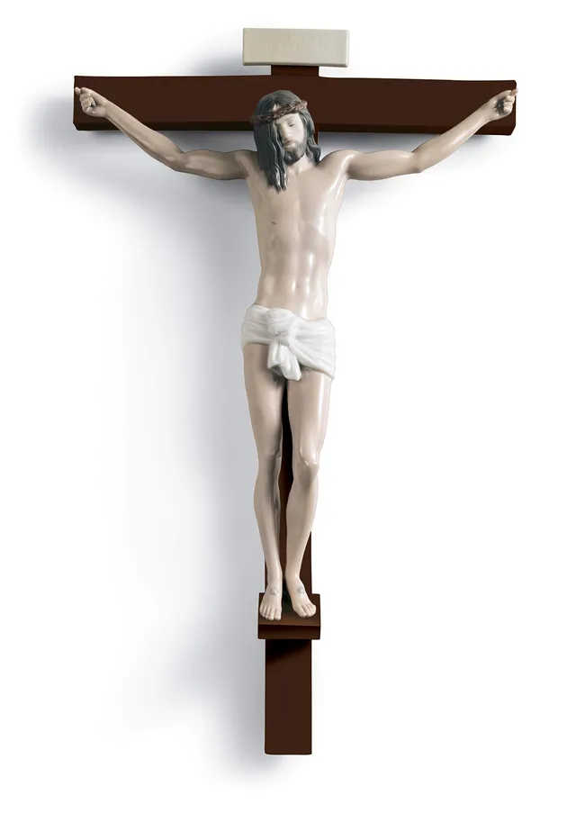 Lladró Sculture Nostro Salvatore Cristo parete porcellana