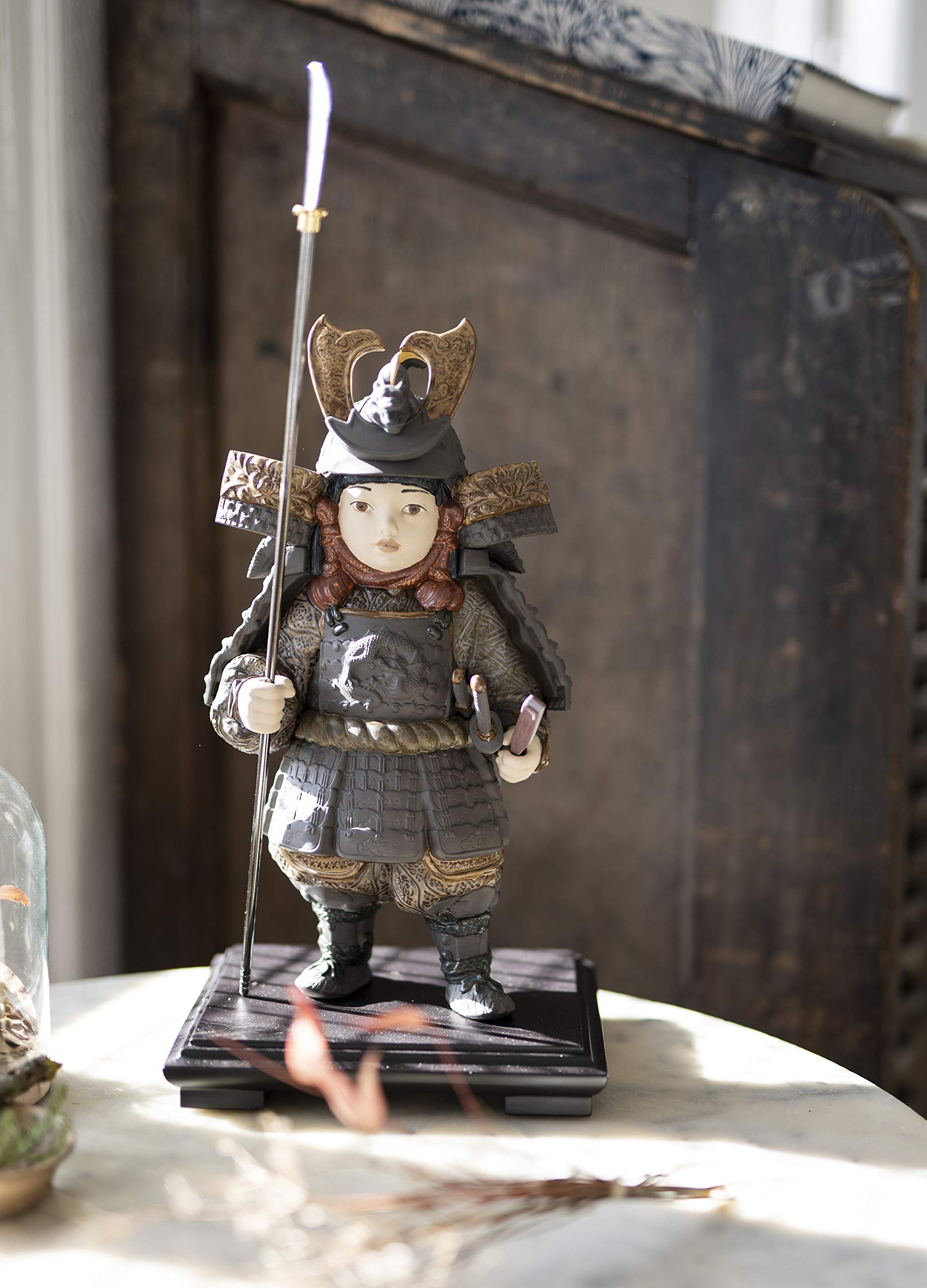 Lladró Bambino Samurai figurina in porcellana da collezione