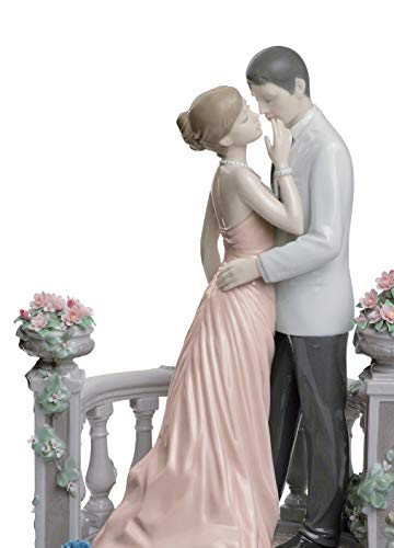 Lladró Sculture Amore sotto la Luna coppia limitata