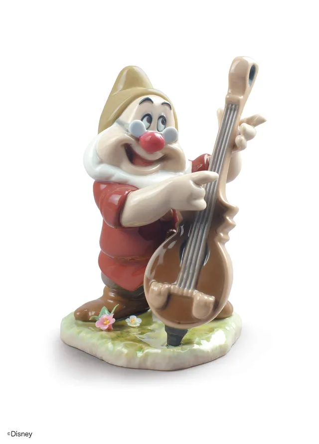 Lladró Dotto Biancaneve figurina Disney porcellana