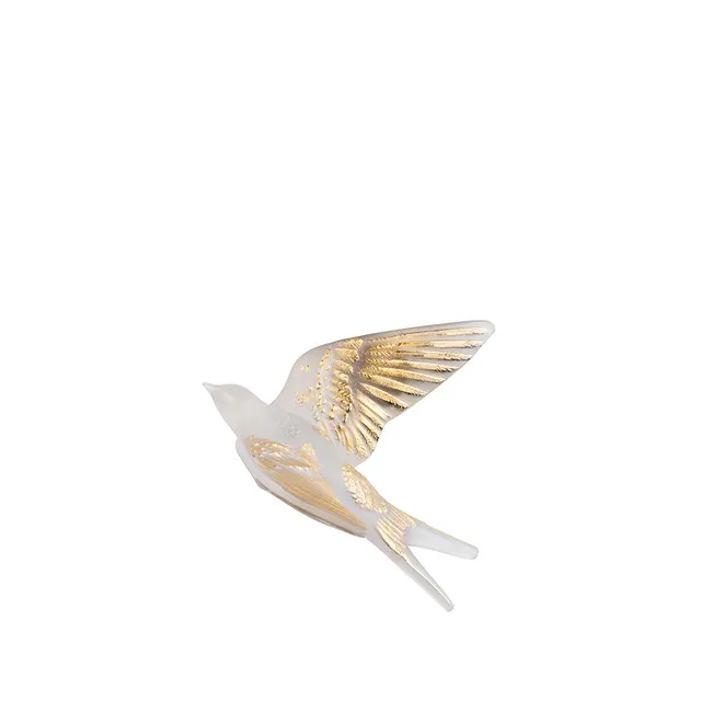 René Lalique Rondini scultura parete cristallo Taglia Unica