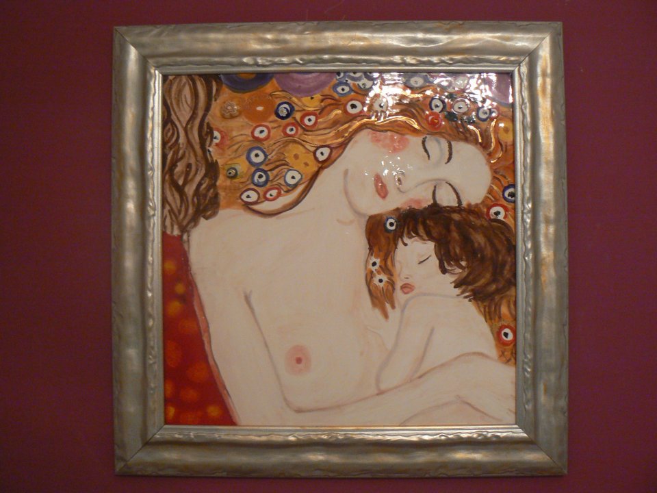 Raffaela Russo Klimt 01 quadro decorativo stile Klimt