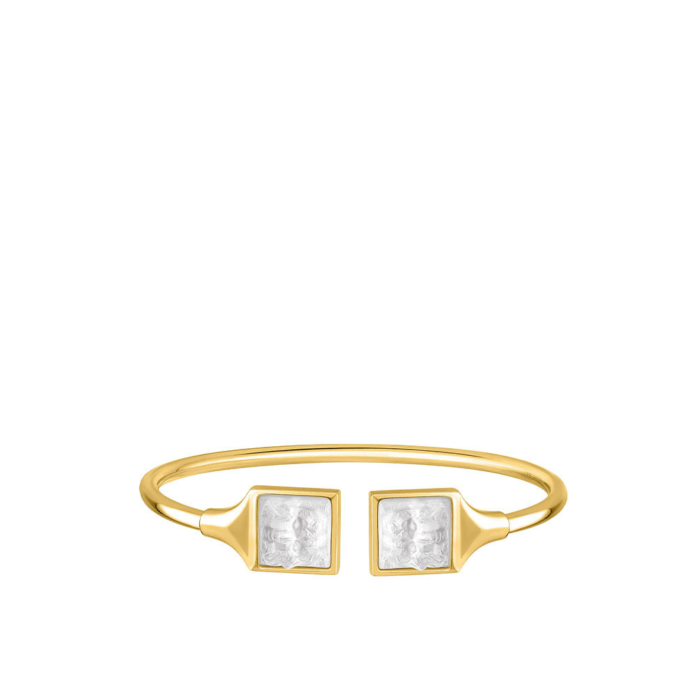 Lalique Aréthuse Bracciale Rigido Cristallo Incolore Taglia S