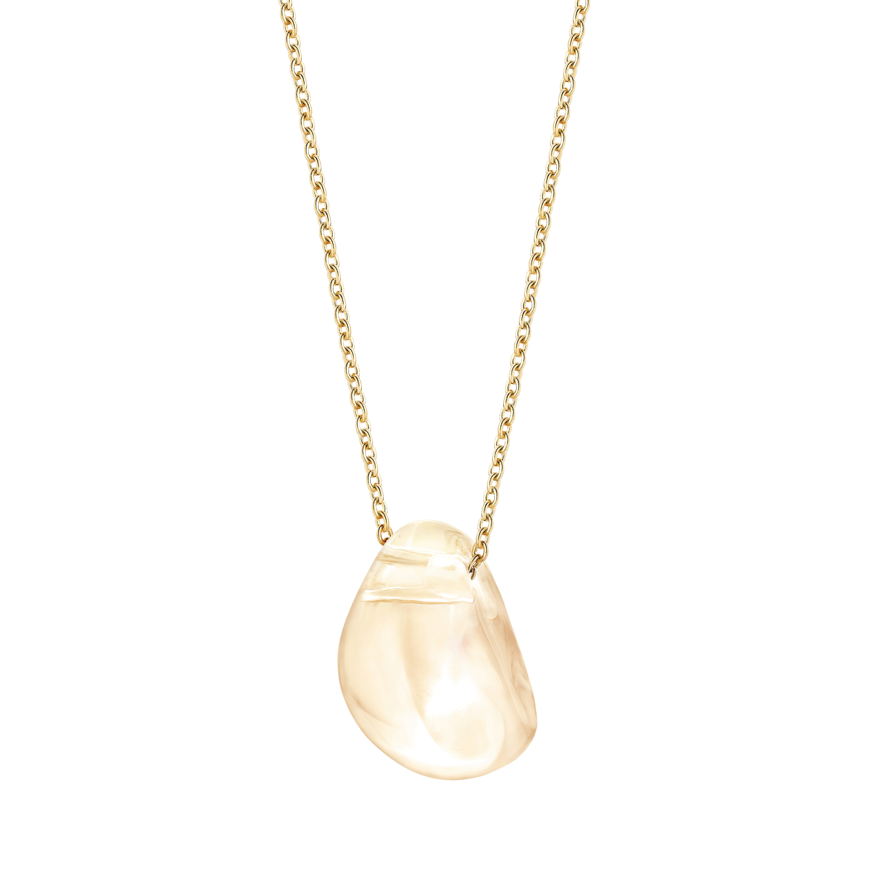 Lalique Jewellery Cabochon ciondolo oro 18K One Size