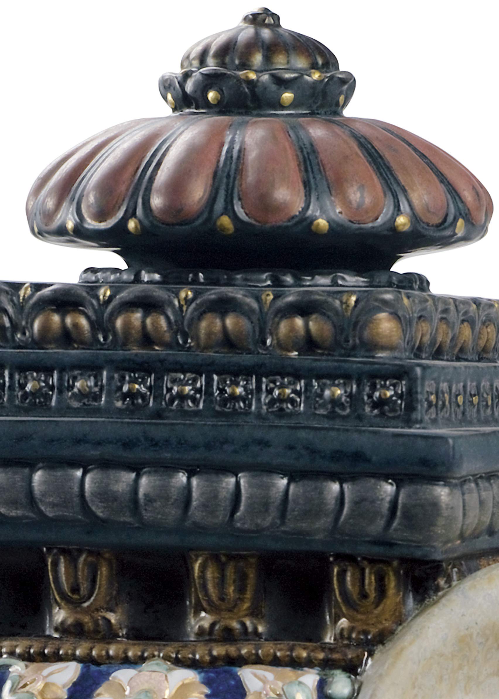 Lladró Alta Porcellana Elefante de Siam scultura porcellana serie limitata