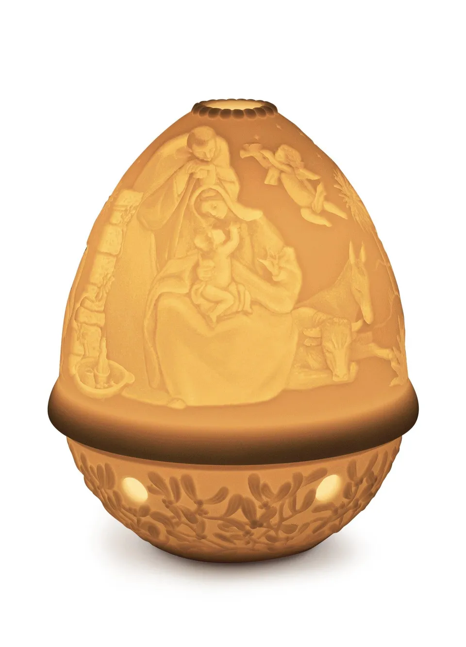 Lladró Accessori Decorativi Litofania Natività lampada porcellana