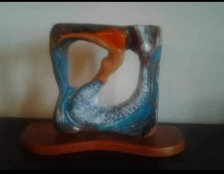 Raffaela Russo Sculture Sirena 06 ceramica dipinta a mano