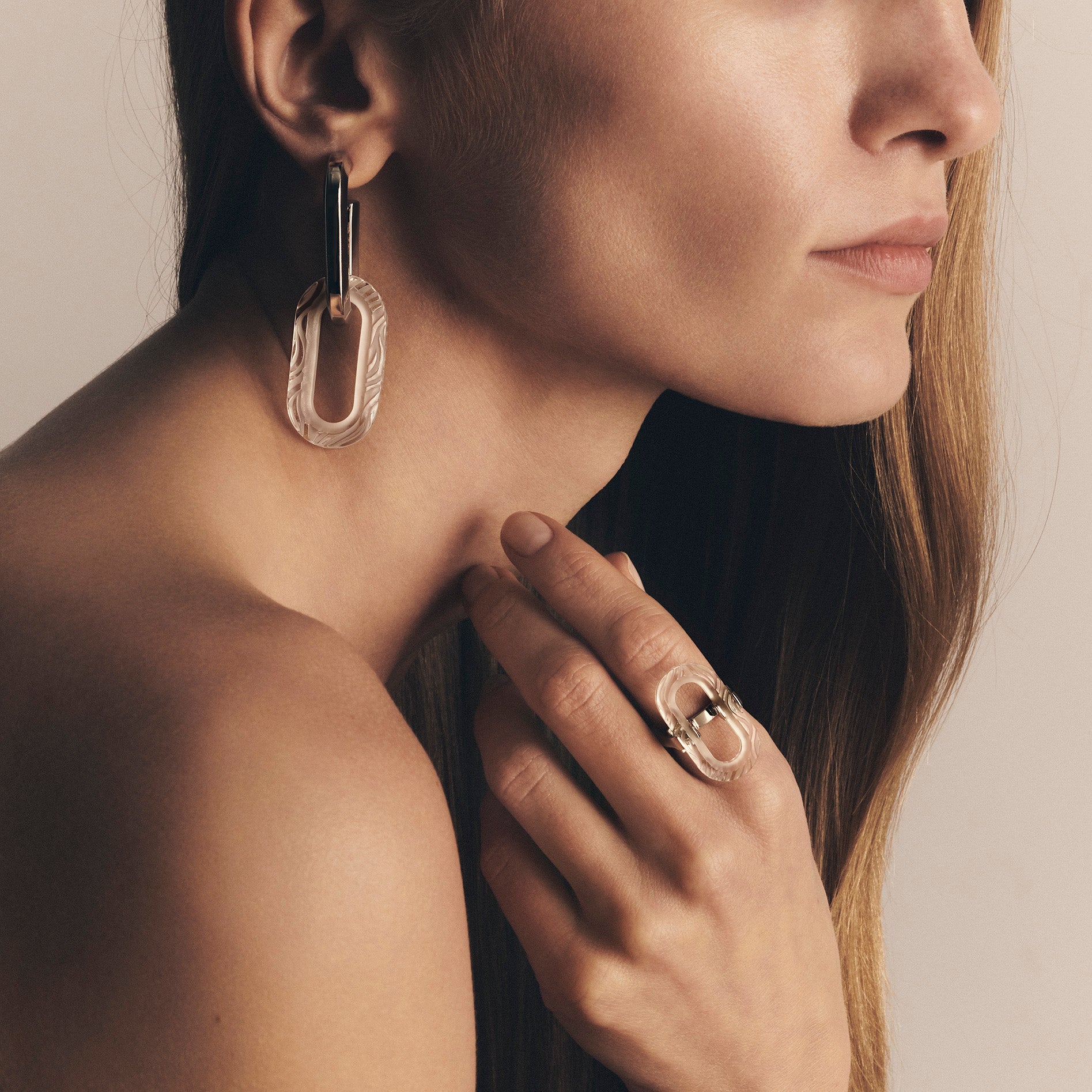 René Lalique Empreinte Animale anello donna misura 51