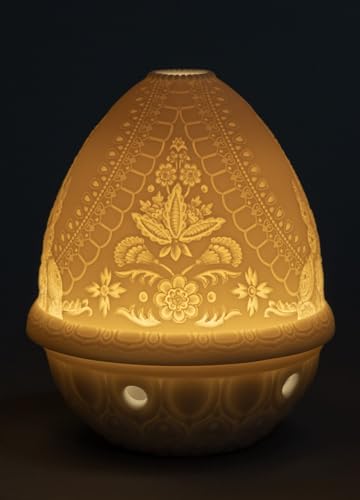 Lladró Lord Balaji litofania in porcellana luce decorativa