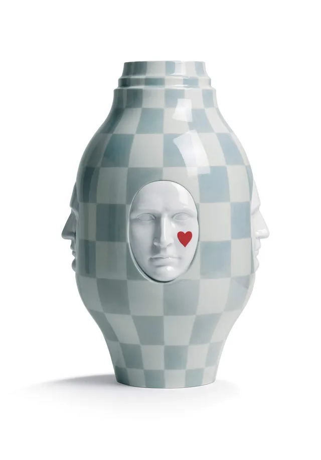 Lladró Conversation Vase I vaso porcellana artigianale