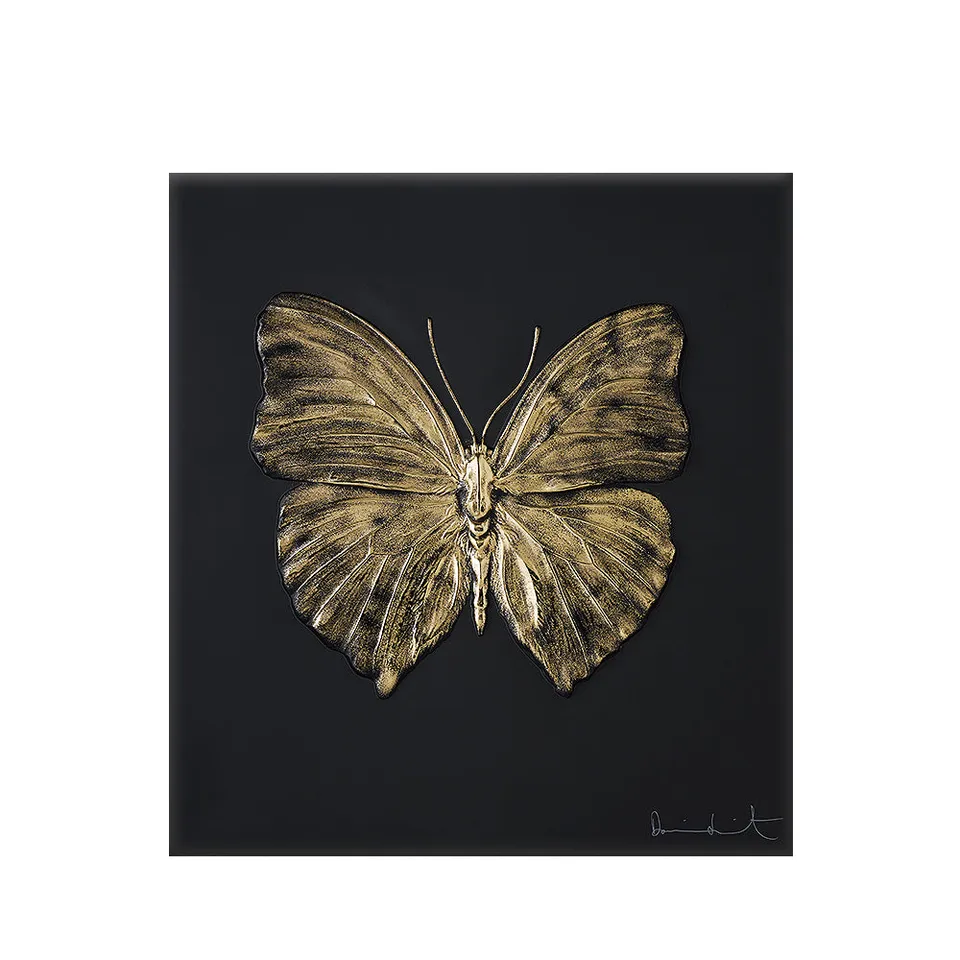 Lalique Art Eternal Love pannello nero oro misura unica