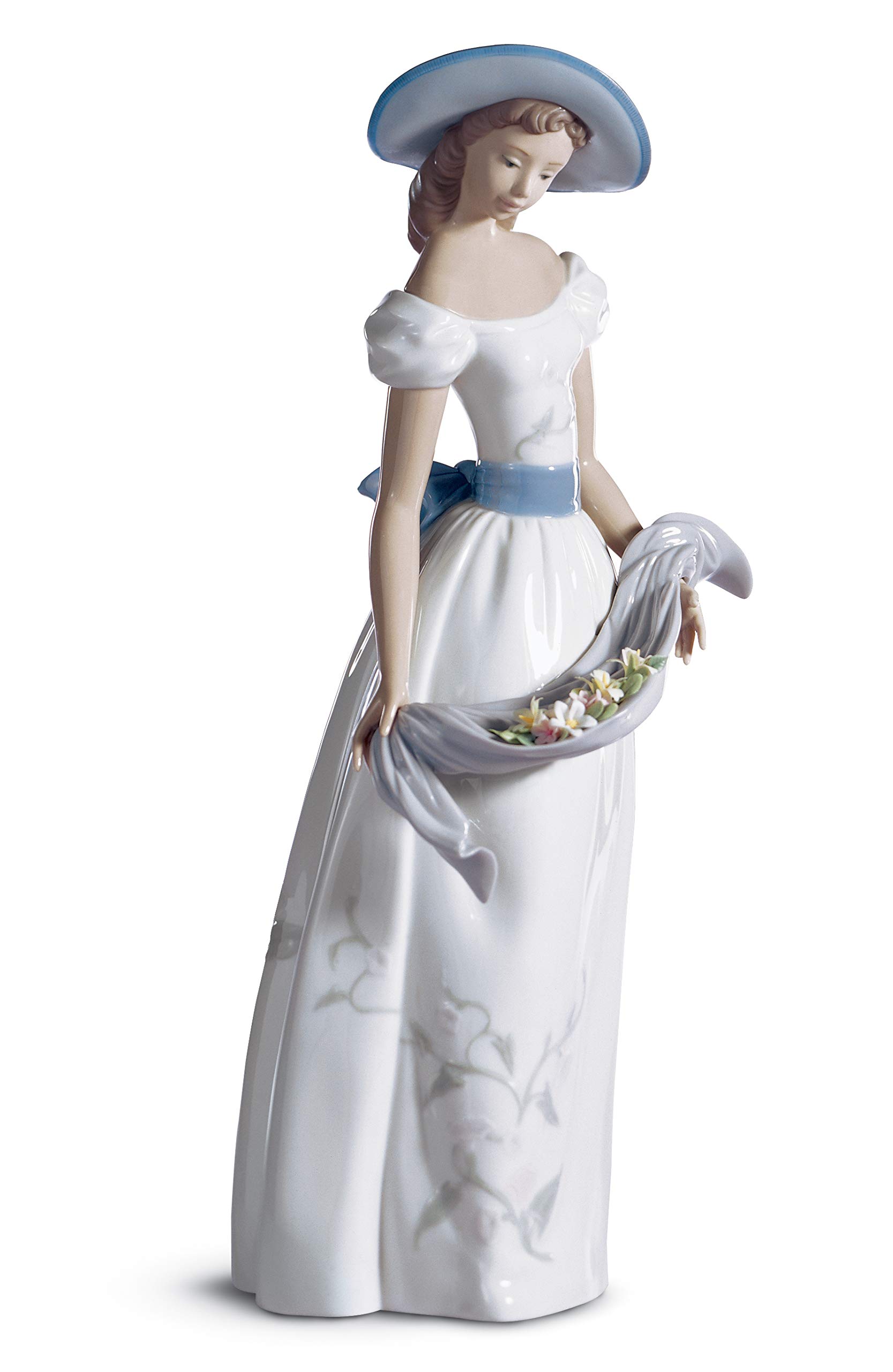 Lladró Sculture Fragranze e Colori figurina porcellana donna