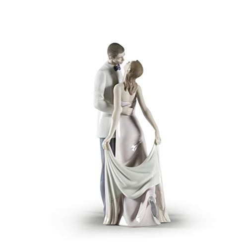 Lladró Sculture Coppia Felice Anniversario figurina porcellana