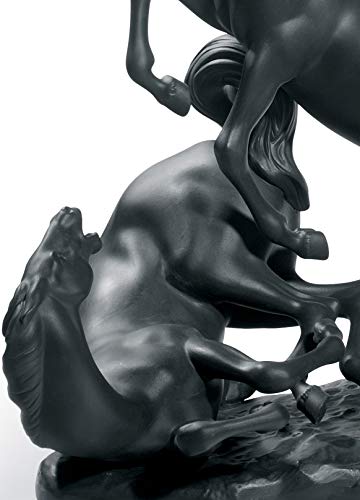 Lladró Alta Porcellana Gruppo Cavalli scultura edizione limitata