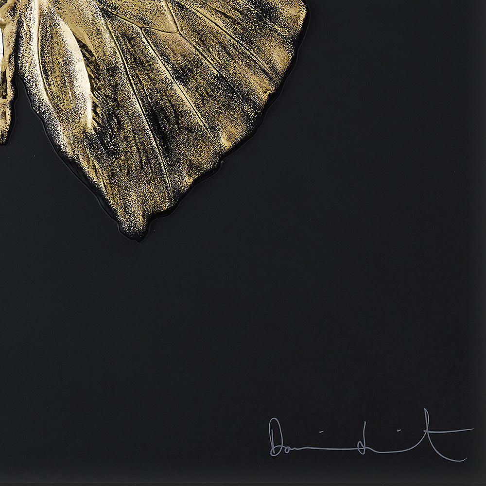 Lalique Art Eternal Love pannello nero oro misura unica