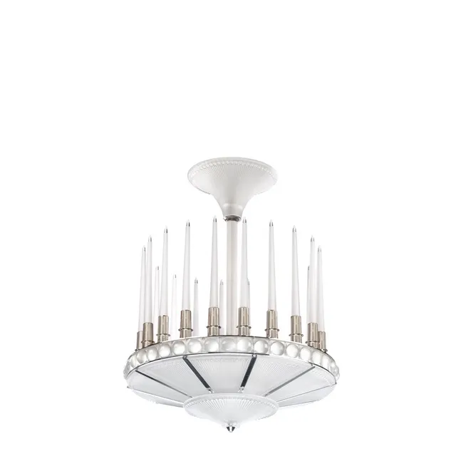 Lalique Perles lampadario cristallo 1 livello diam 690 mm