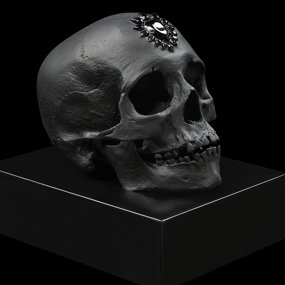 René Lalique Eternal Sleep Hirst scultura cristallo nero 2017