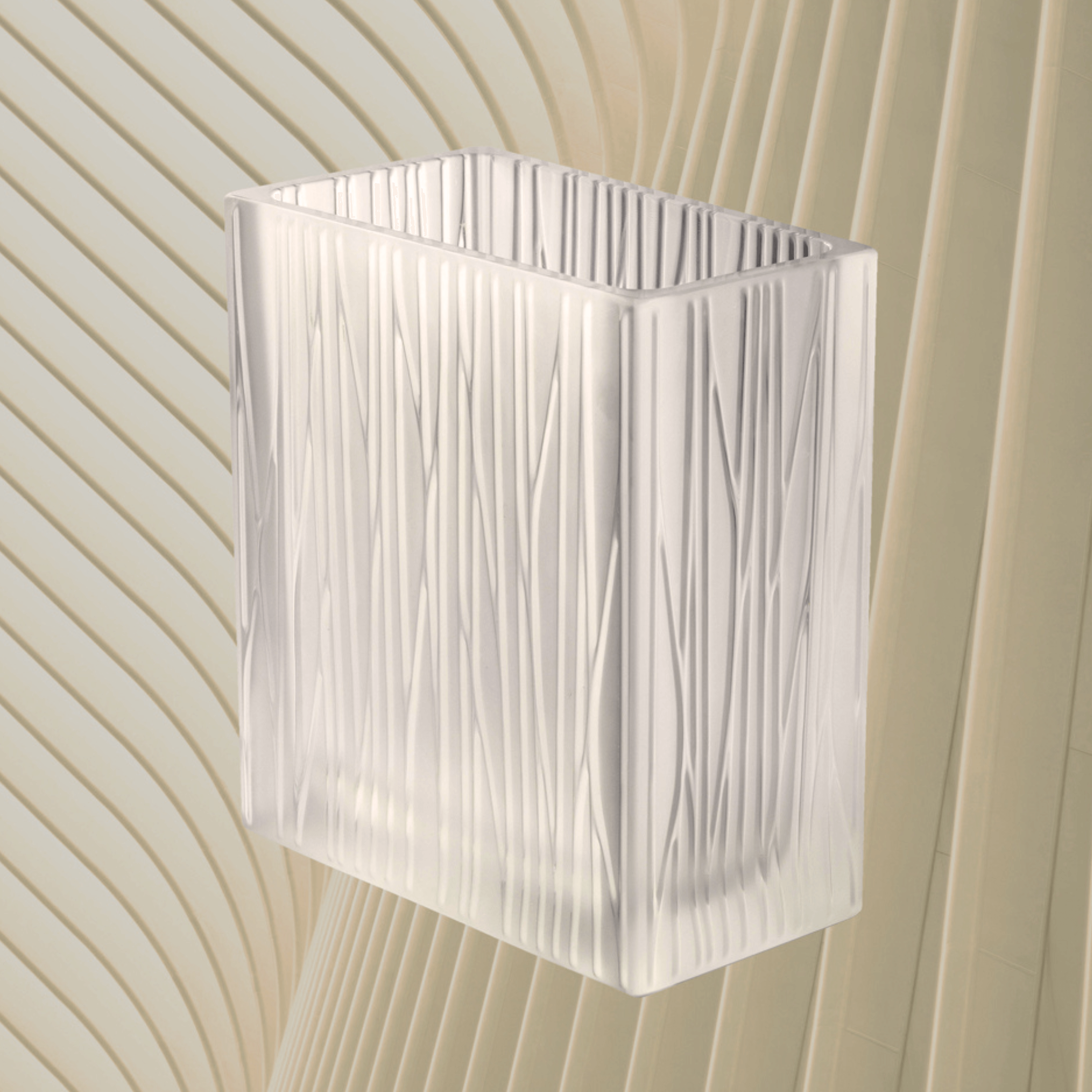 René Lalique Edificio Rudy Ricciotti vaso cristallo 2025