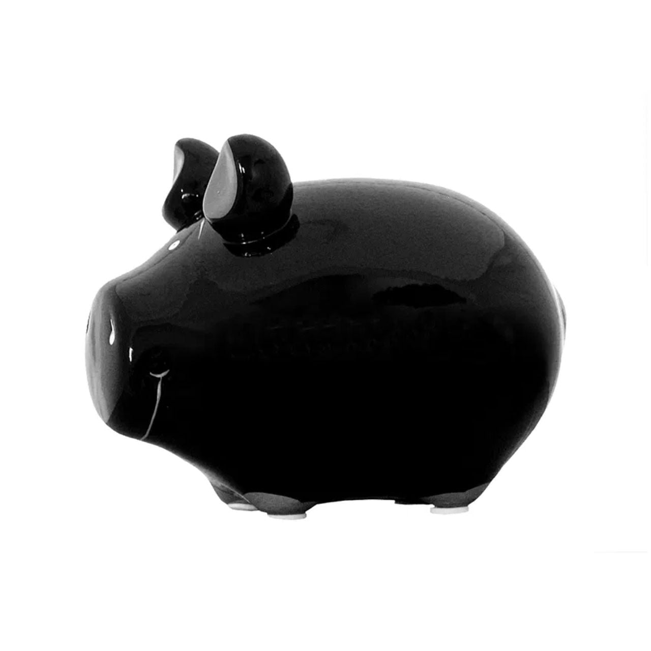 Sparschwein Company Kleinschweine Basic Schwarz salvadanaio maialino nero piccolo