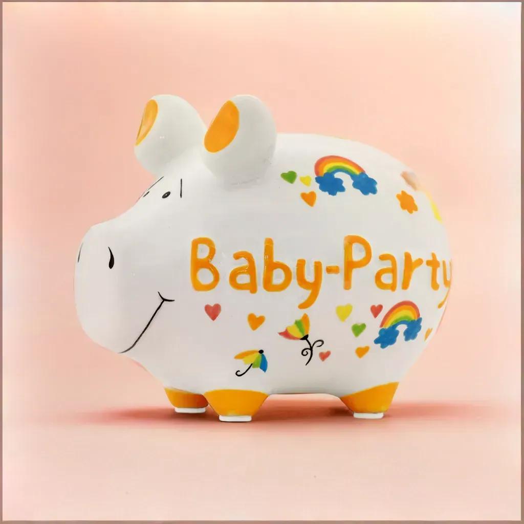 Sparschwein Company Kleinschweine Baby-Party salvadanaio piccolo ceramica