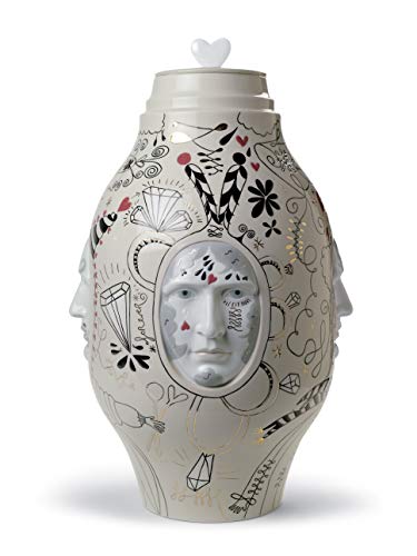 Lladró Conversation Vase Medium Vaso Porcellana Edizione Limitata