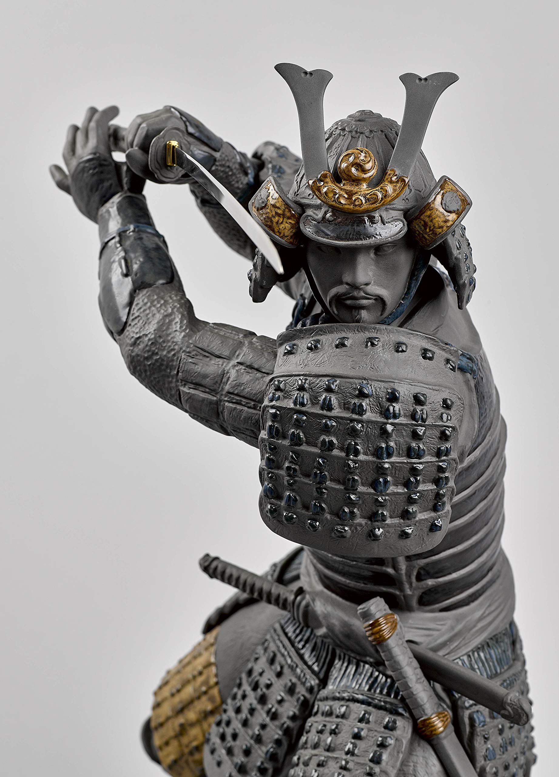 Lladró Sculture Guerriero Samurai statua porcellana fatta a mano