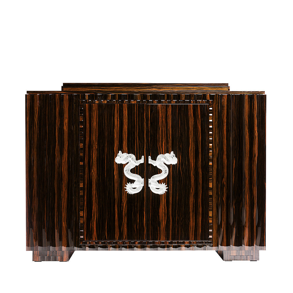 Lalique Dragon mobile bar cristallo taglia unica