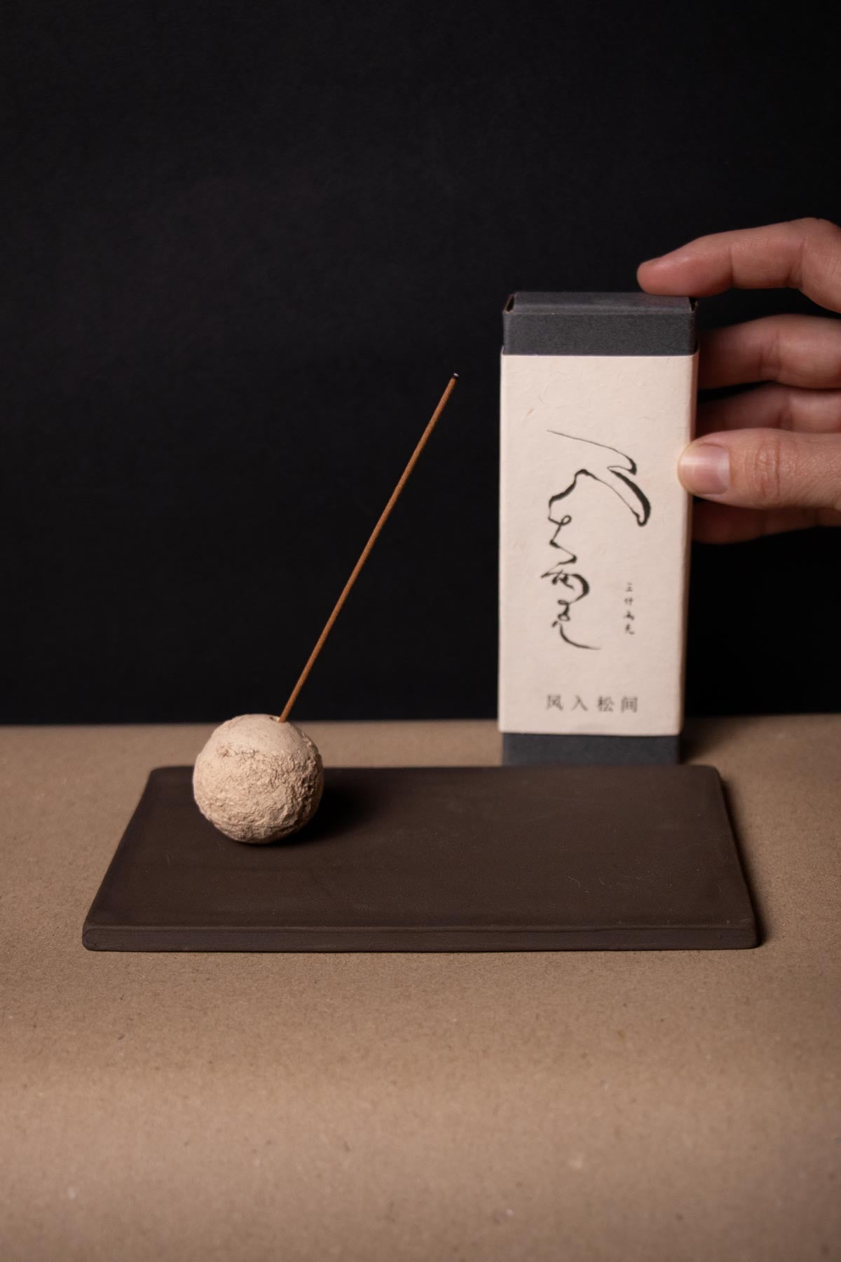 ClaireLune Aria bruciaincenso ritual kit grès 15,5 cm