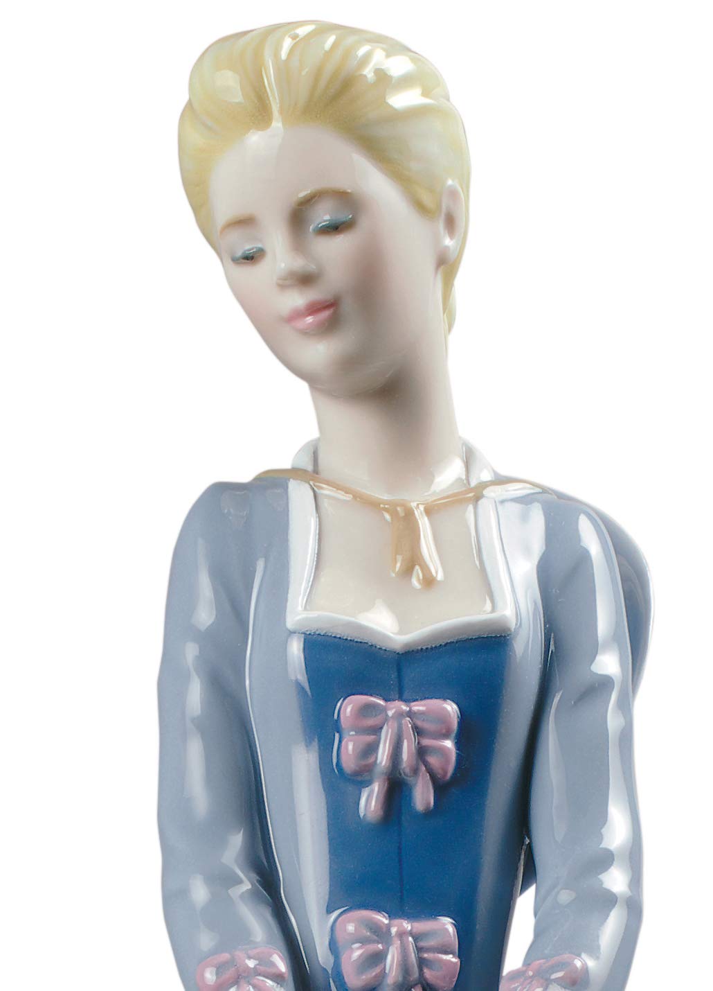 Lladró Sculture I Primi Fiori statuetta porcellana donna fiori
