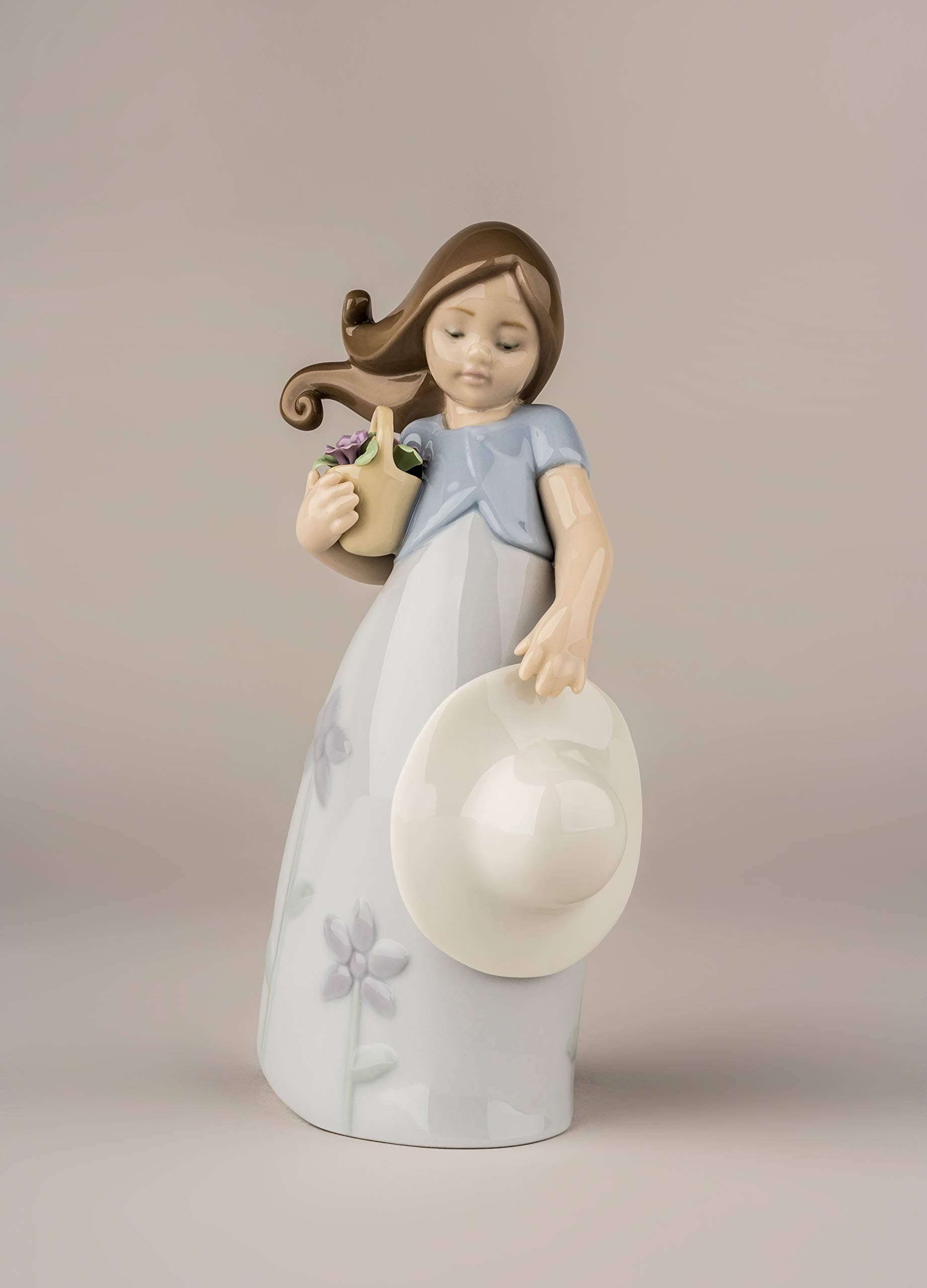 Lladró Sculture Bimba Piccola Viola figura ragazza porcellana