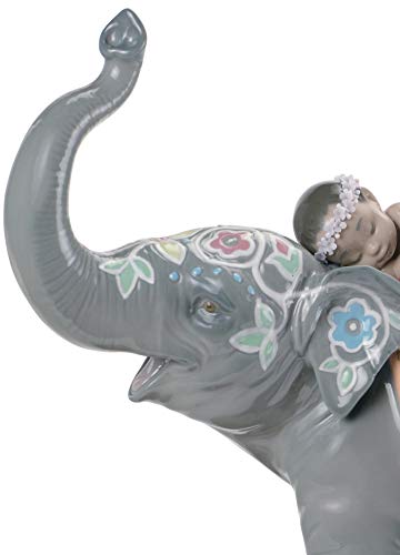 Lladró Sculture Elefante Festival Jaipur statuetta