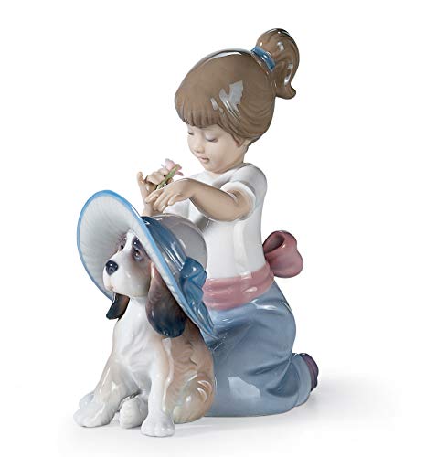 Lladró Sculture Un Tocco D'Eleganza figurina porcellana bimba