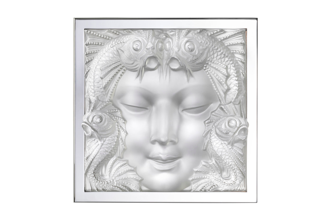 Lalique Masque de Femme applique parete cristallo incolore