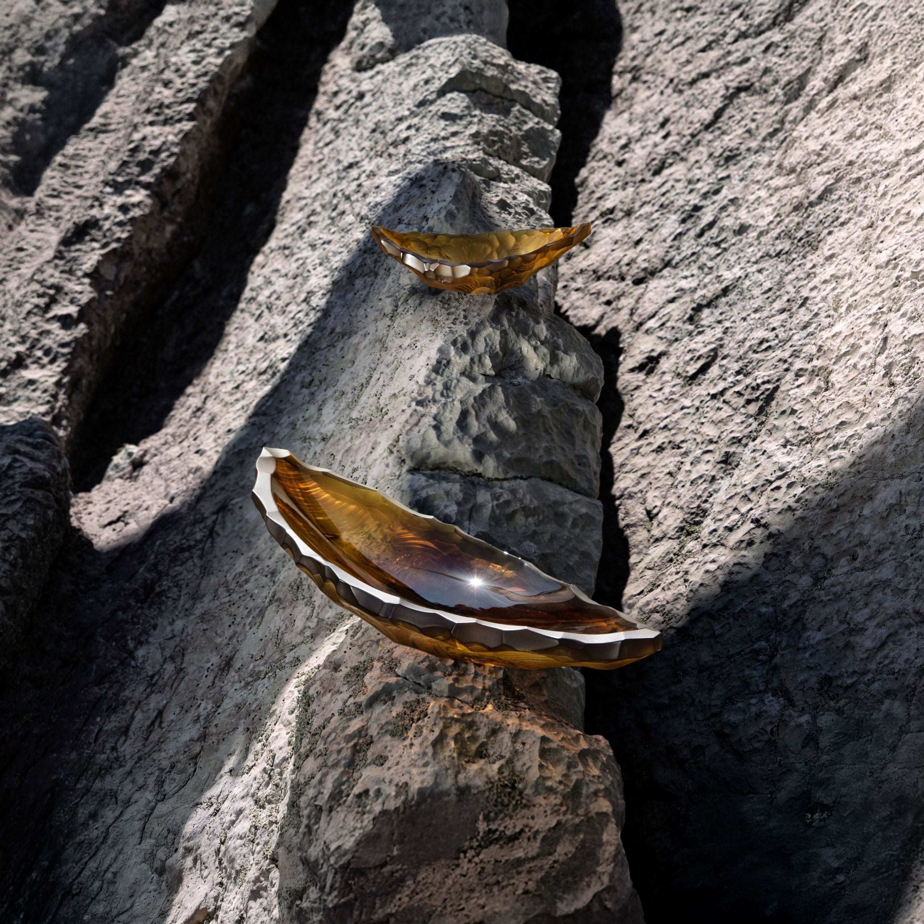 René Lalique Silex coppa M cristallo satinato