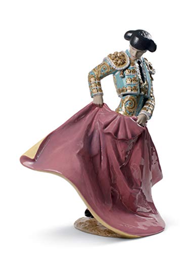 Lladró Alta Porcellana Matador scultura verde edizione limitata