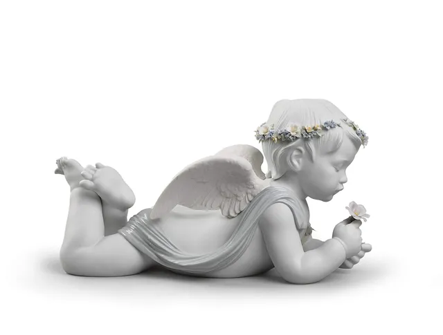 Lladró Sculture Mio Amato Angelo figurina porcellana piccolo angelo