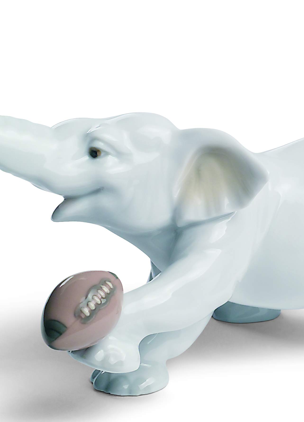 Lladró Sculture Prova figurina porcellana elefante chiaro