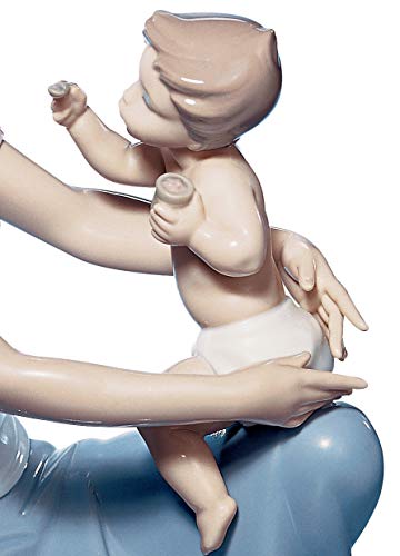 Lladró Uno Per Te E Uno Per Me figurina madre porcellana