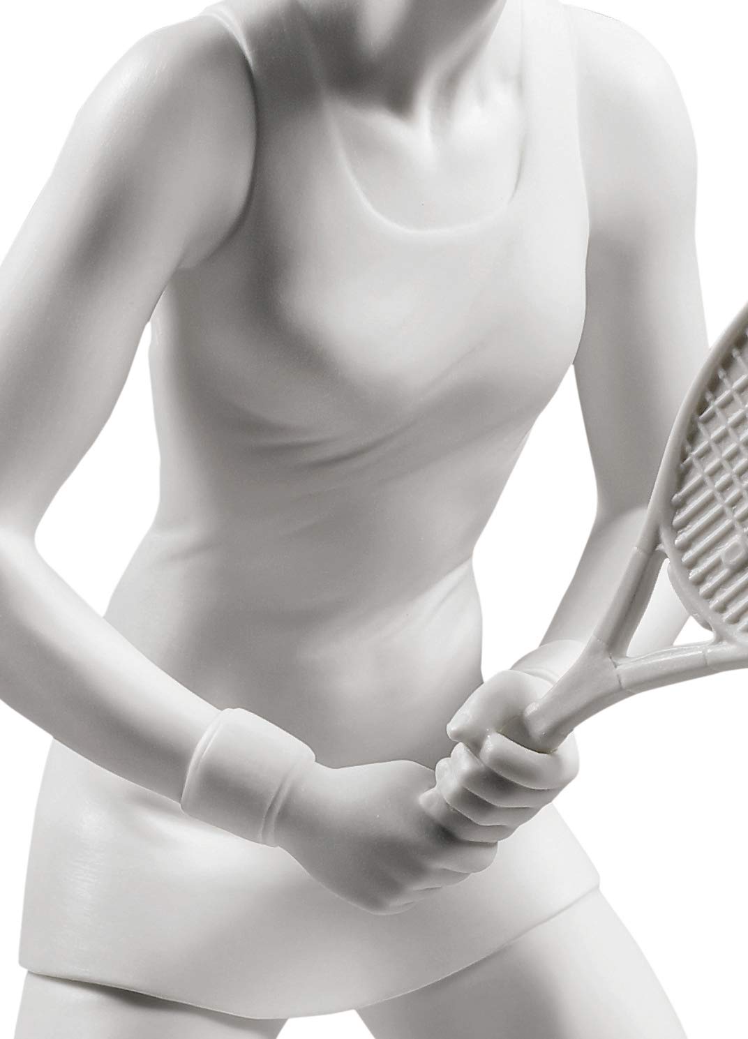 Lladró Sculture Tennista bianco figurina porcellana 30 cm