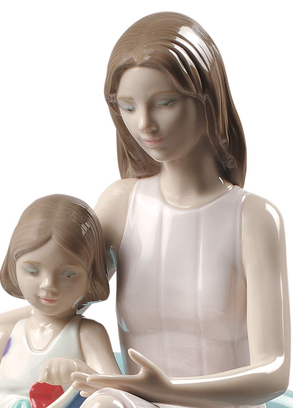 Lladró Sculture Momento Lettura statua madre porcellana