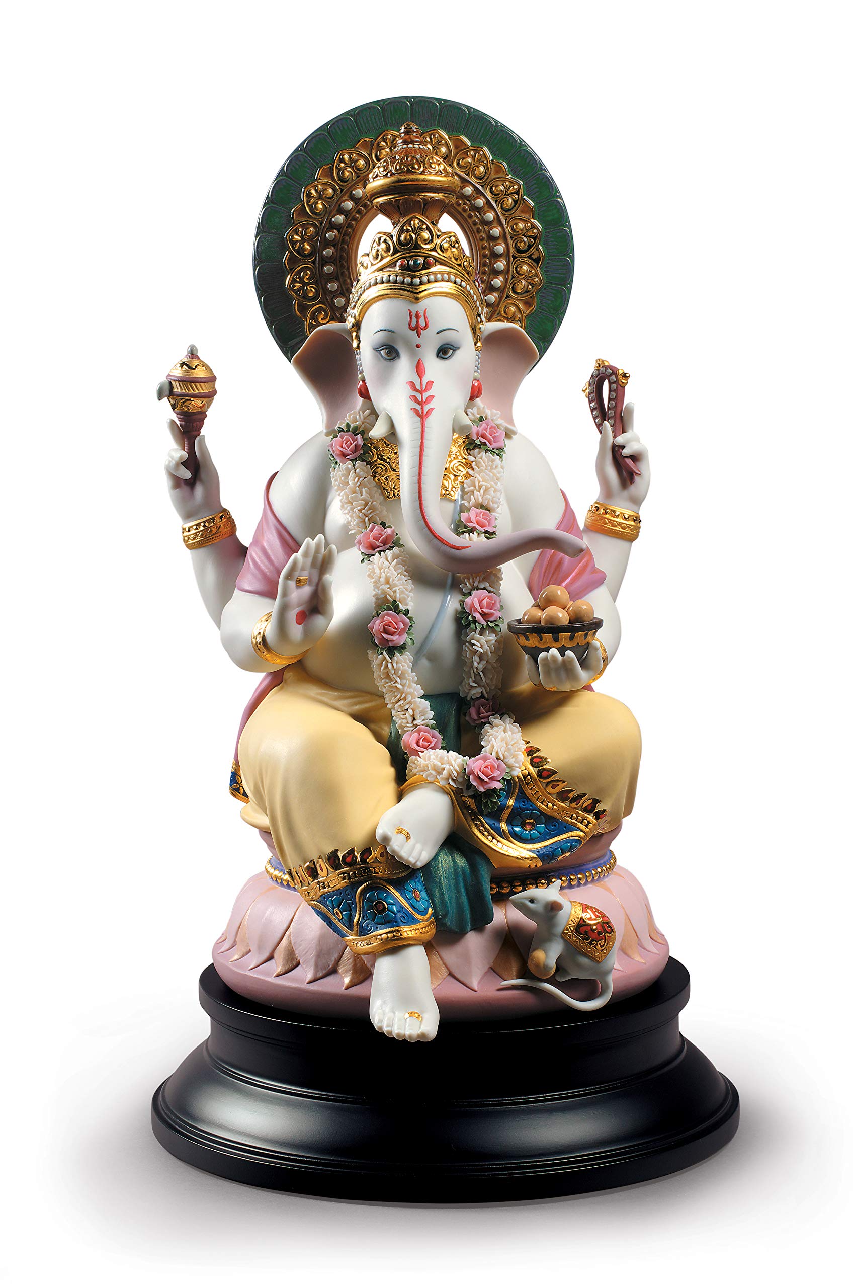Lladró Alta Porcellana Lord Ganesha scultura limitata