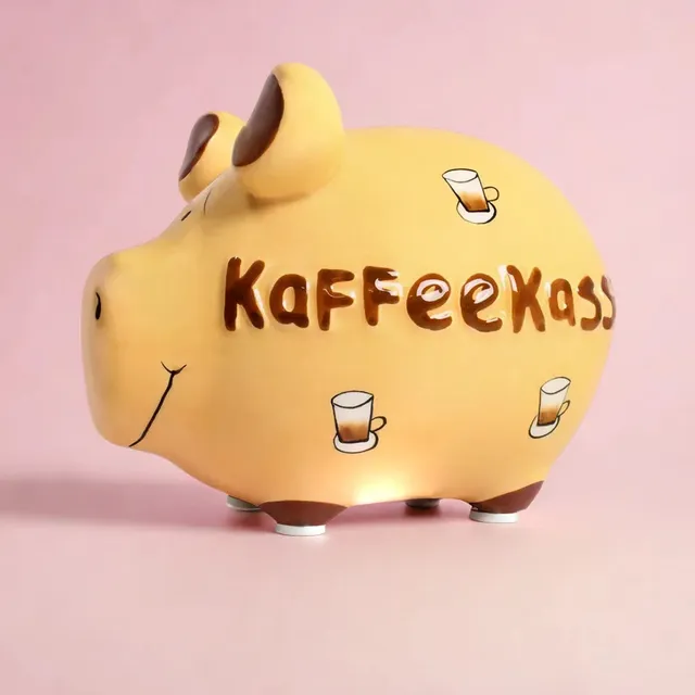 Sparschwein Company Kleinschweine Kaffeekasse salvadanaio caffè