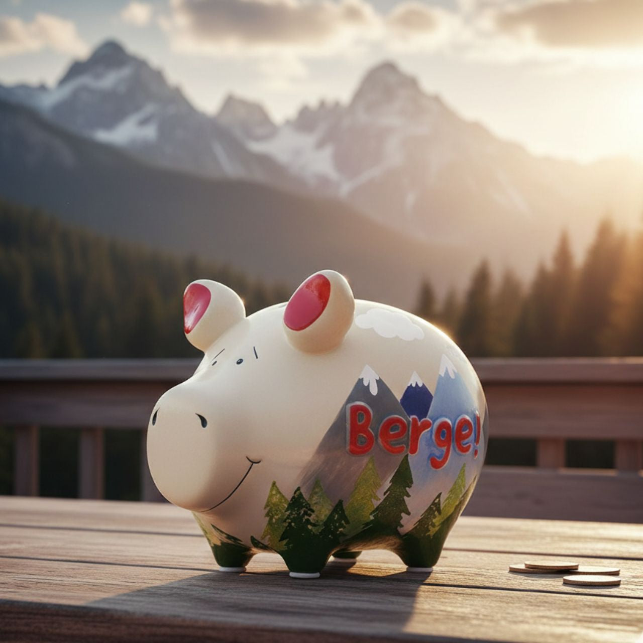 Sparschwein Kleinschweine Berge salvadanaio piccolo montagna