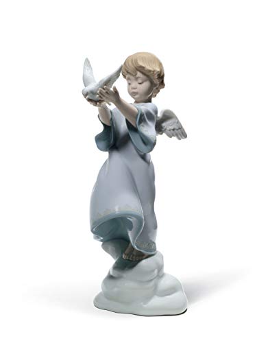 Lladró Sculture Angelo Pace in Terra figurina porcellana