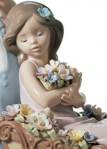 Lladró Tu Sei La Più Carina scultura bambini porcellana