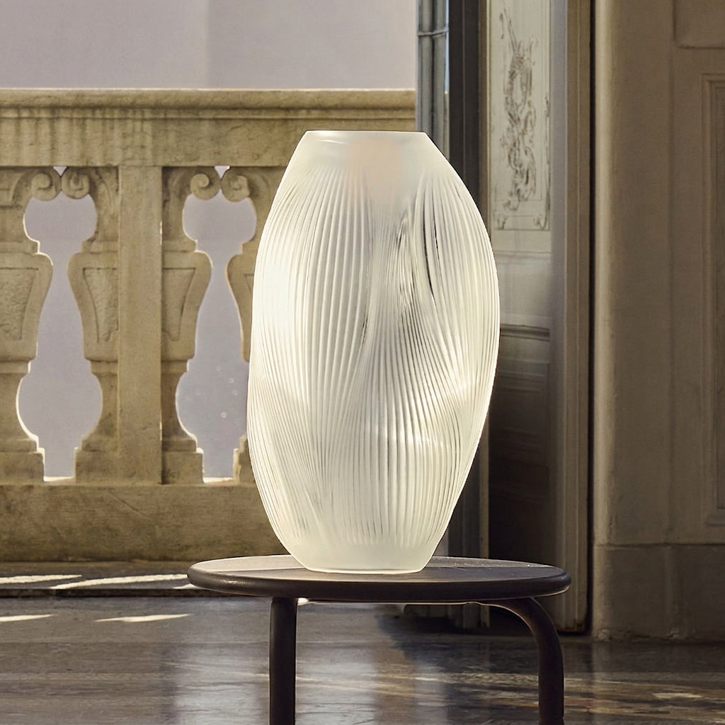René Lalique Vaso Alizé cristallo incolore misura M