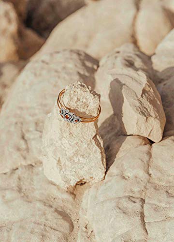 Lladró Gioielli Coral Reef braccialetto porcellana azzurro oro